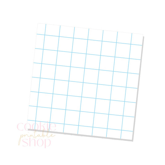 graph paper box backers for multiple sizes - digital download