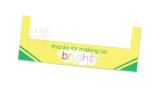 thanks for making us bright box fronter for 3 x 8 box  - digital download