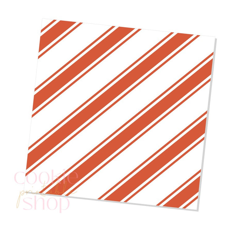 red stripes box backers for multiple sizes - digital download