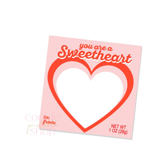 you are a sweetheart 4.5x4.5" box backer - digital download
