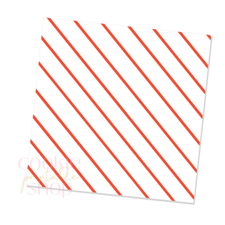 thin red stripes box backers for multiple sizes - digital download
