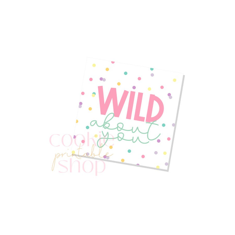 wild about you tag - digital download